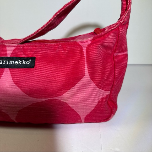 Marimekko Pink On Pink Kivet Shoulder Bag Pre-owned See Photos For Wear Signs - Picture 3 of 16